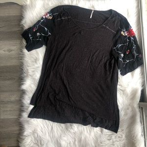Free People Two Fabric Comfy Tee